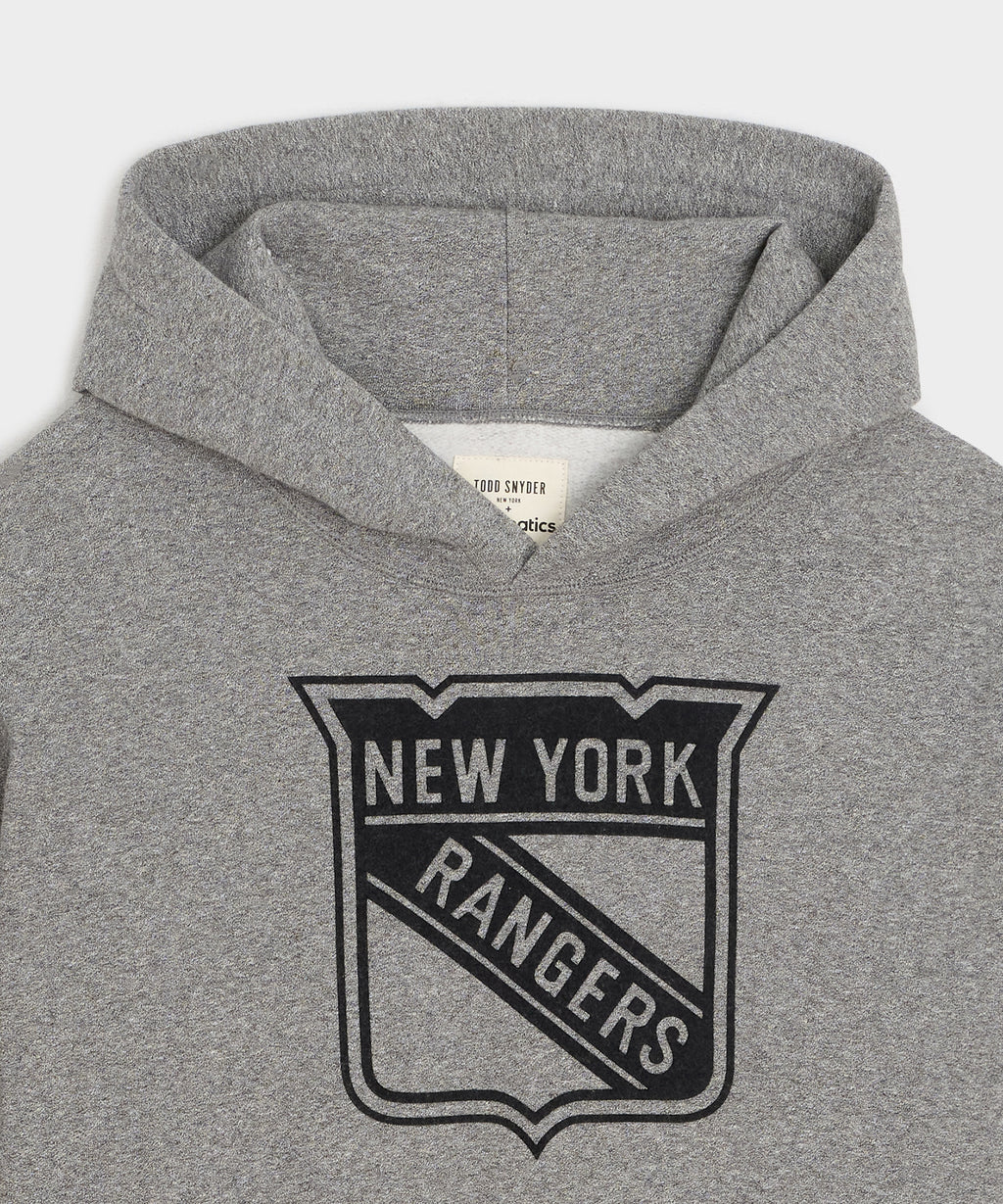 Todd Snyder by Fanatics for NHL New York Rangers Oversized Fleece Hoodie