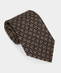 Italian Silk Abstract Maze Tie