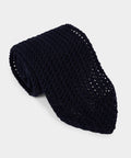 Italian Cotton Open Weave Knit Tie