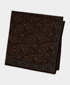 Italian Cotton-Linen Paisley Neckerchief