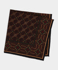 Tile Pocket Square in Red