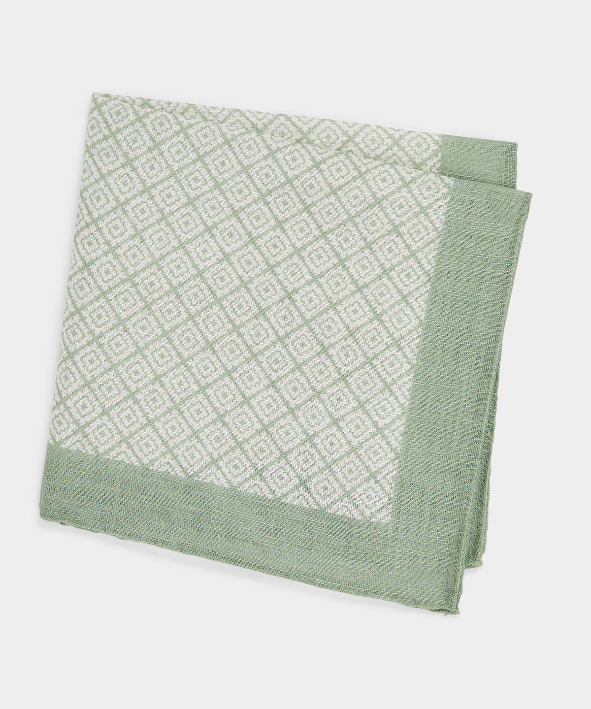 The Todd Snyder Italian Geo Pocket Square.