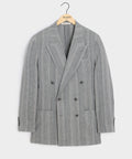 Italian Multi-Stripe Linen Wythe Jacket