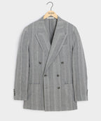 Italian Multi-Stripe Linen Wythe Jacket