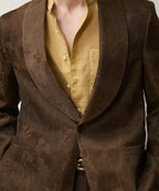 Italian Linen-Cupro Dayshawl Jacket