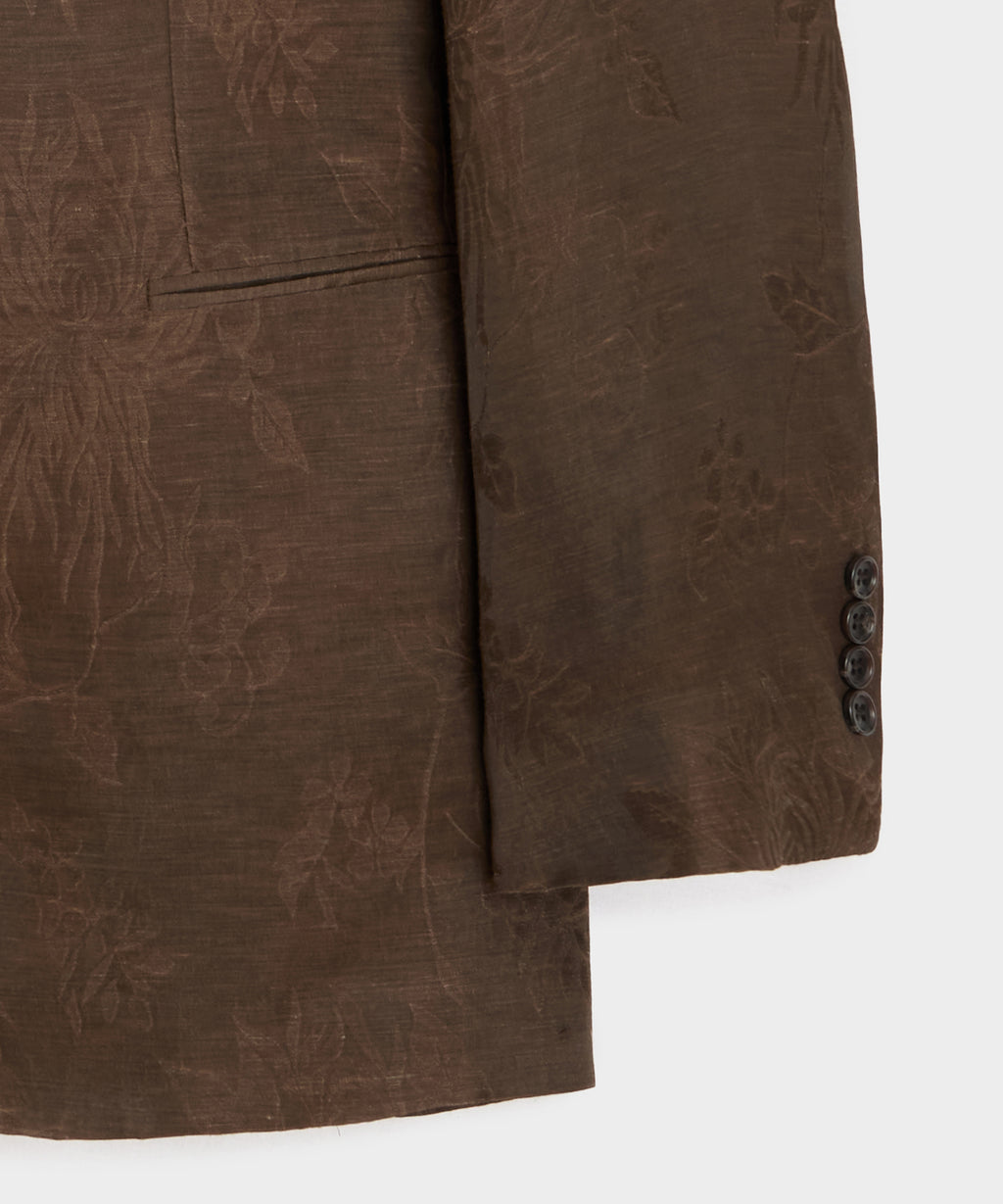 Italian Linen-Cupro Dayshawl Jacket