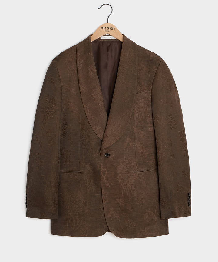 Italian Linen-Cupro Dayshawl Jacket
