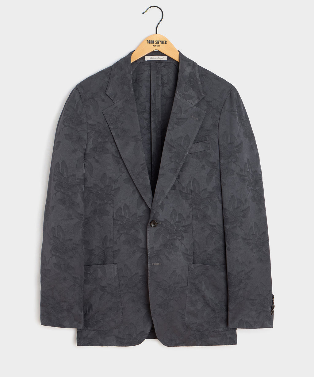 Italian Floral Jacquard Sport Coat