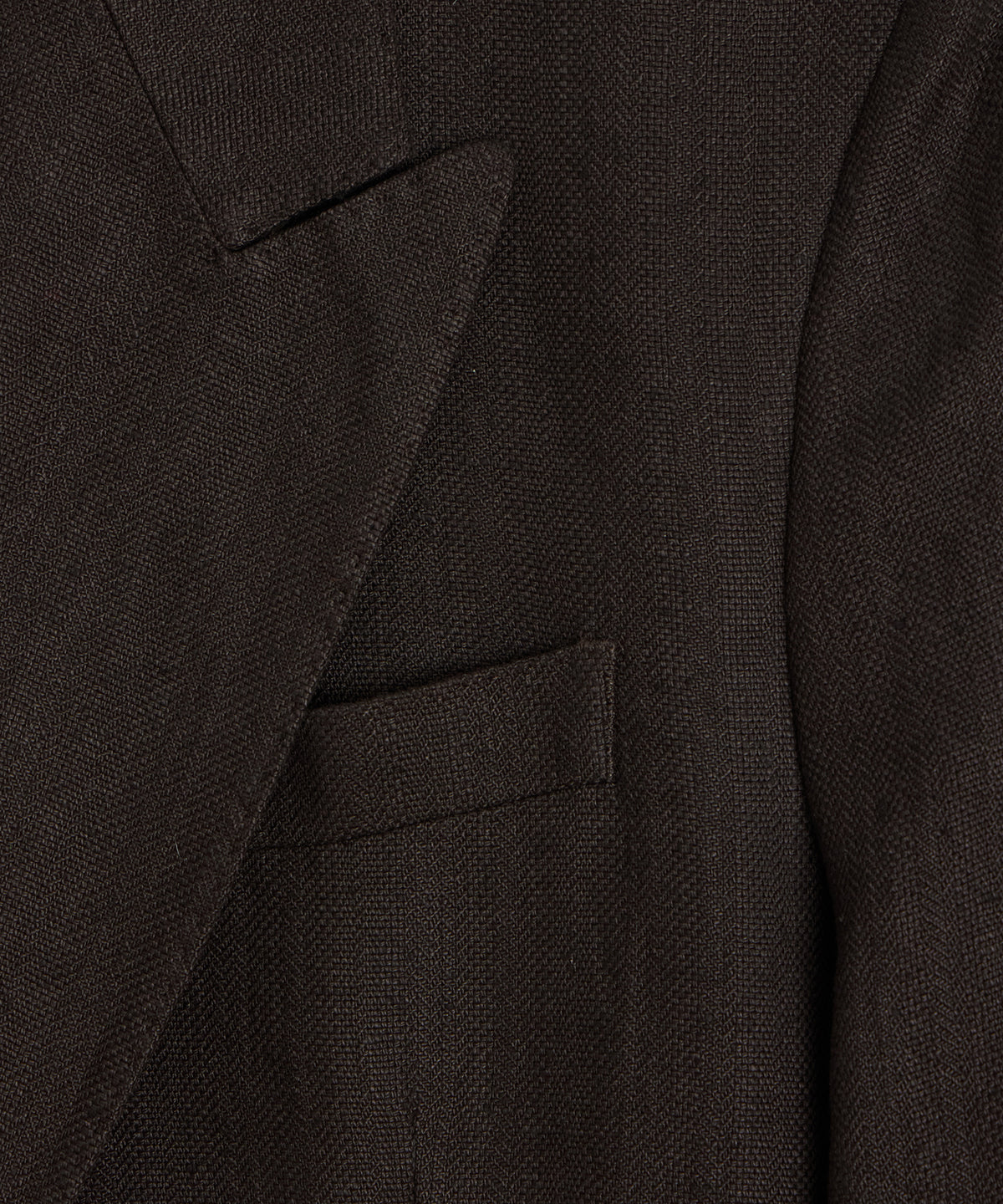 Italian Linen Herringbone Wythe Jacket