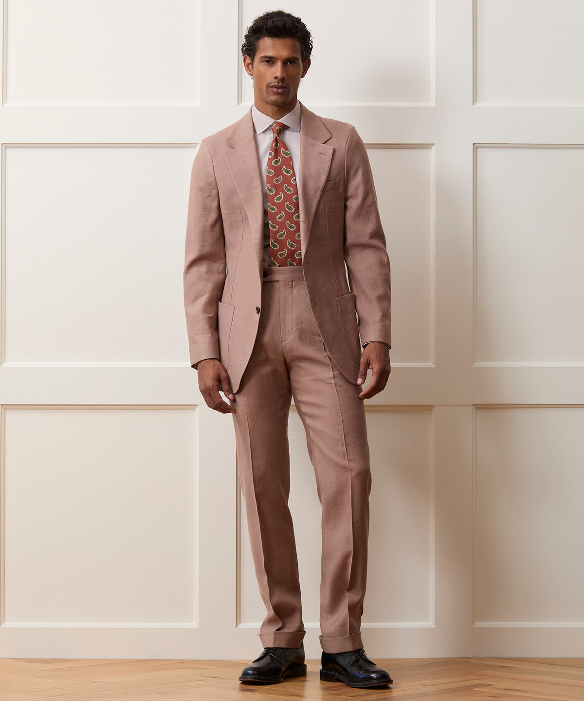 Italian Linen Blend Madison Trouser