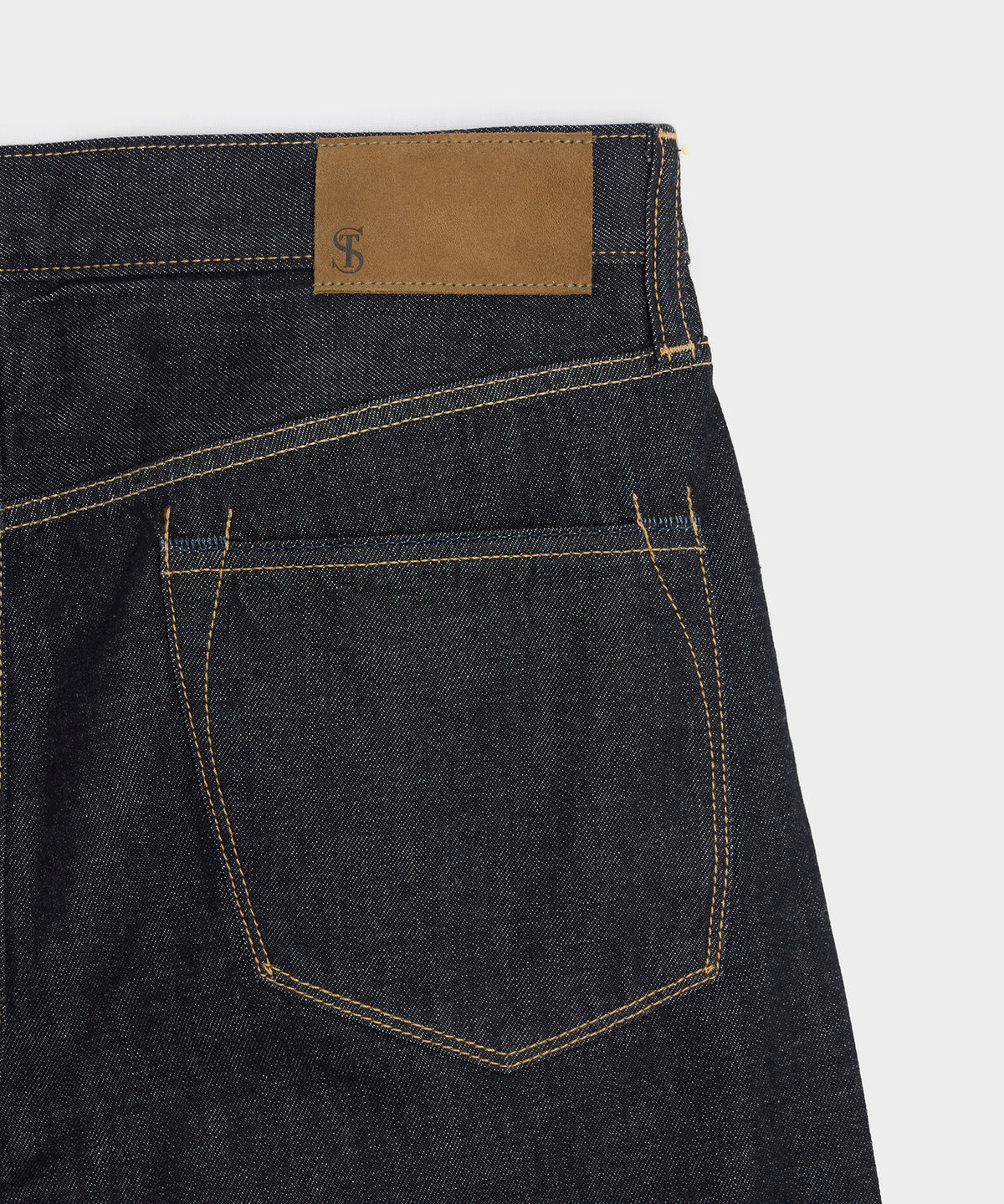 Straight Fit Summerweight Jean in Rinsed Indigo