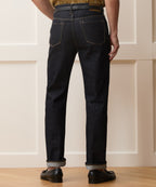 Straight Fit Summerweight Jean in Rinsed Indigo