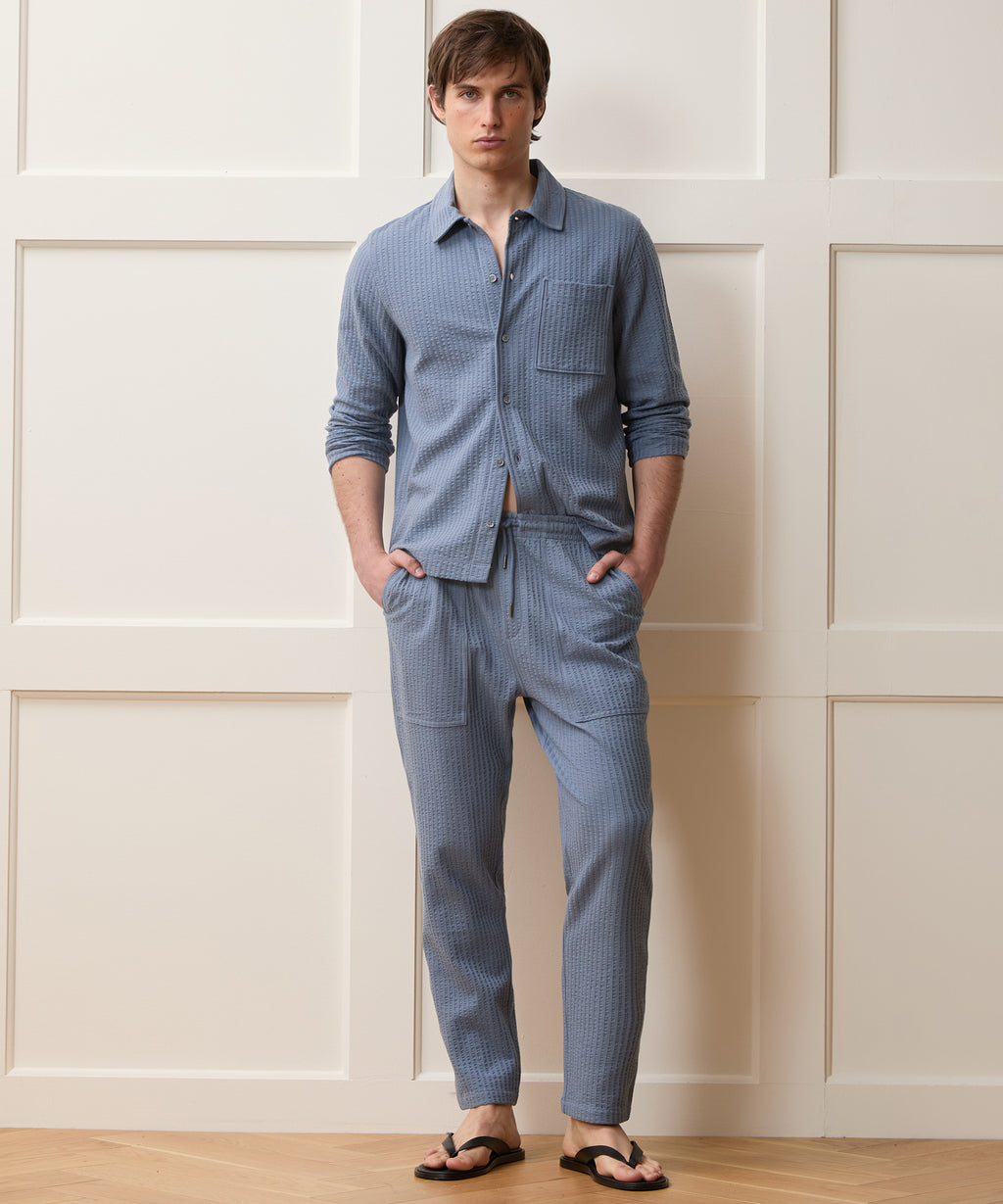 Knit Seersucker Pant