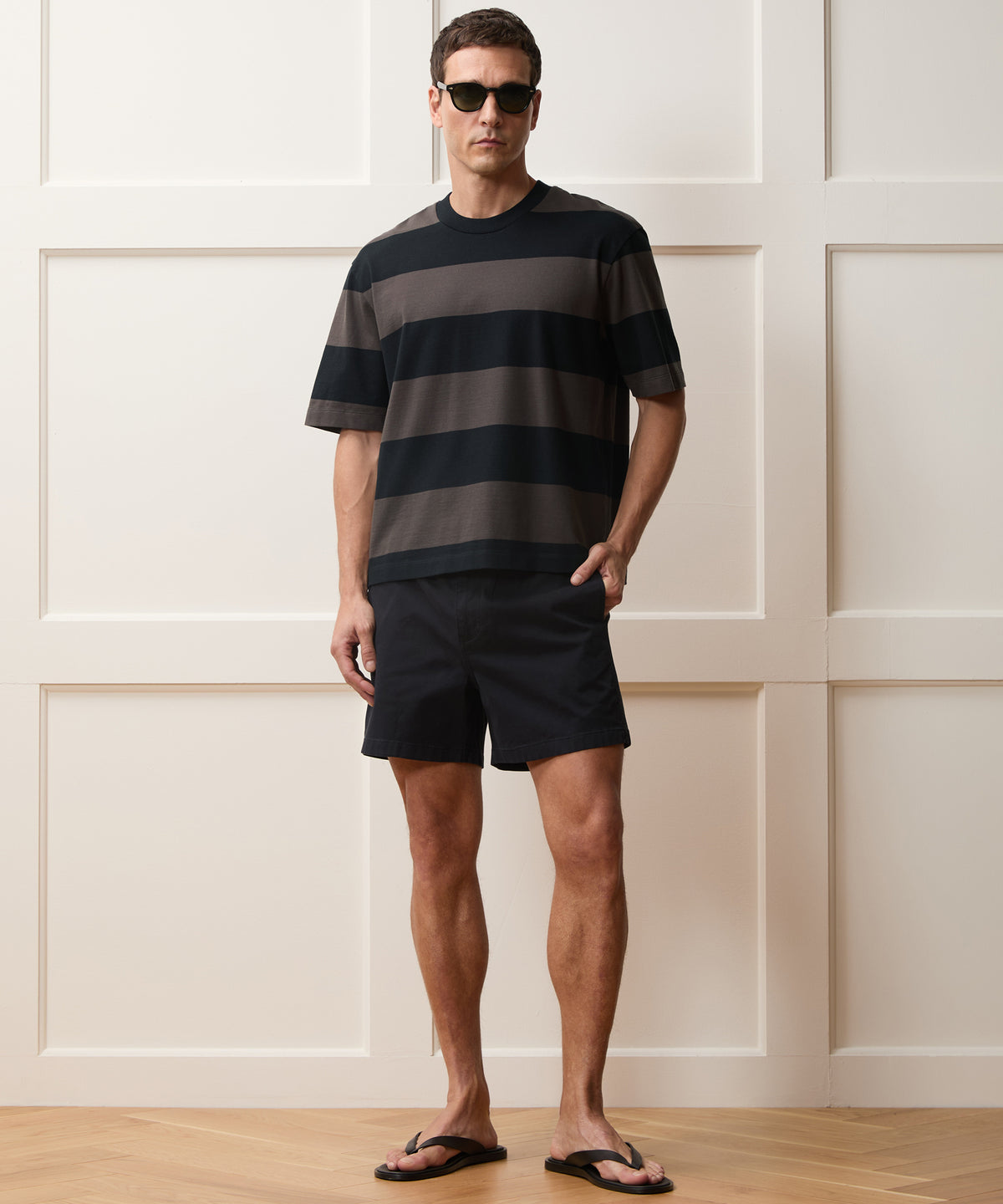 Boxy Jersey Rugby Tee