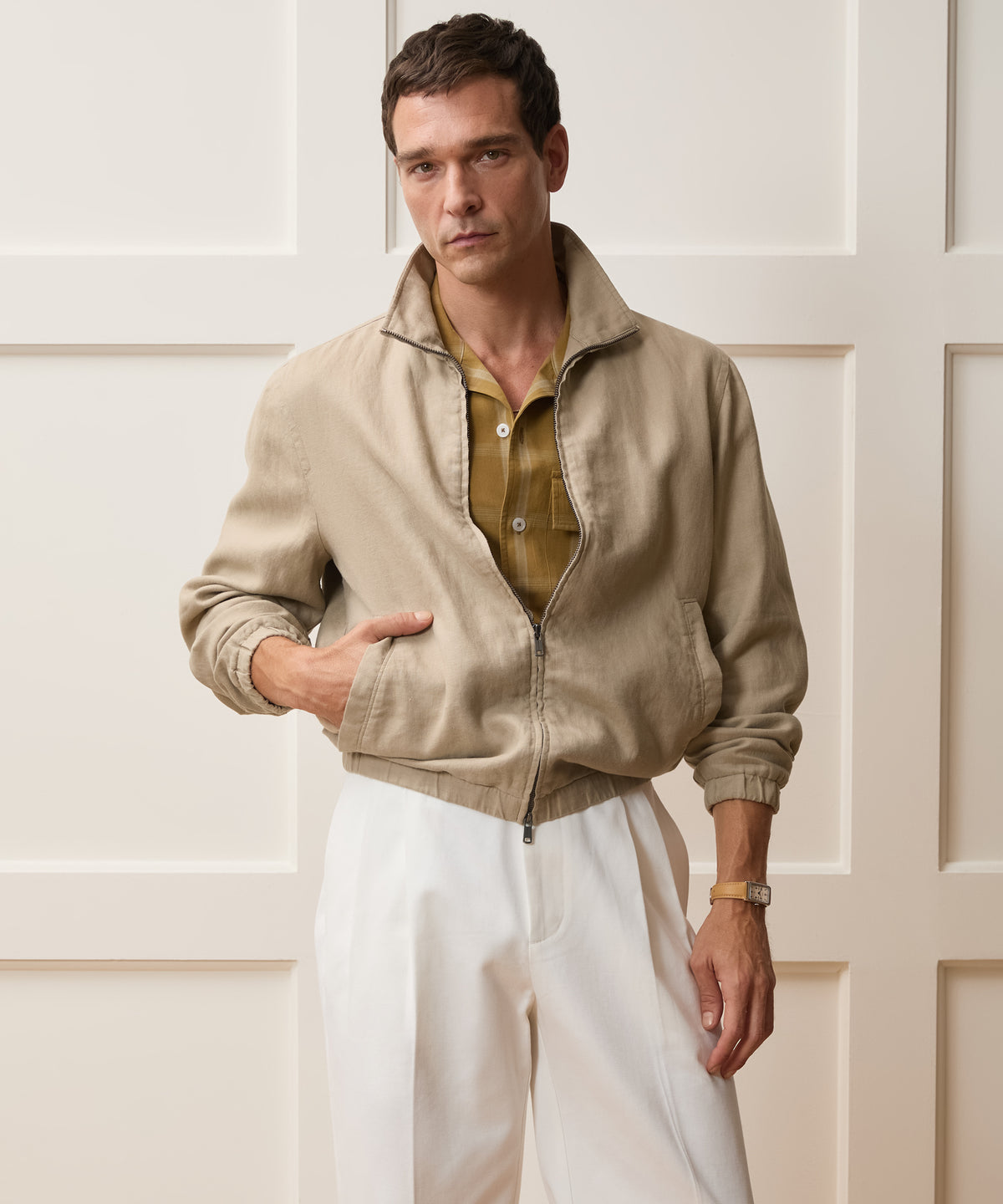 Linen Dad Jacket
