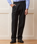 Italian Striped Linen Wythe Trouser