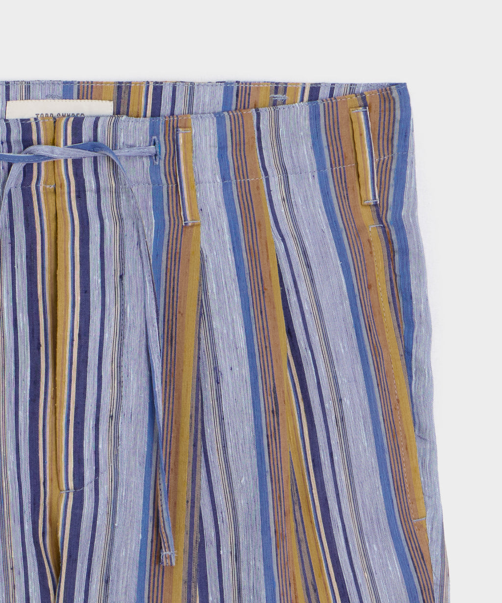 Italian Multi-Stripe Leisure Short