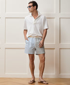 5" Seersucker Montauk Swim Trunk