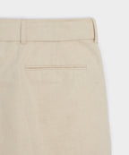 Italian Cotton-Linen Self-Belt Trouser
