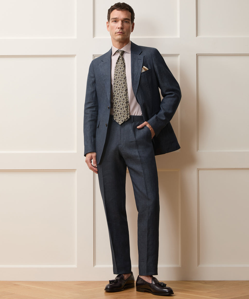 Italian Linen Sutton Trouser