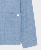 Chambray Guayabera Shirt