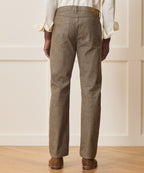 Straight Fit Lightweight Japanese Selvedge Jean in Whiskey