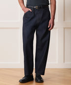 Relaxed Barrel Jean in Indigo Rinse