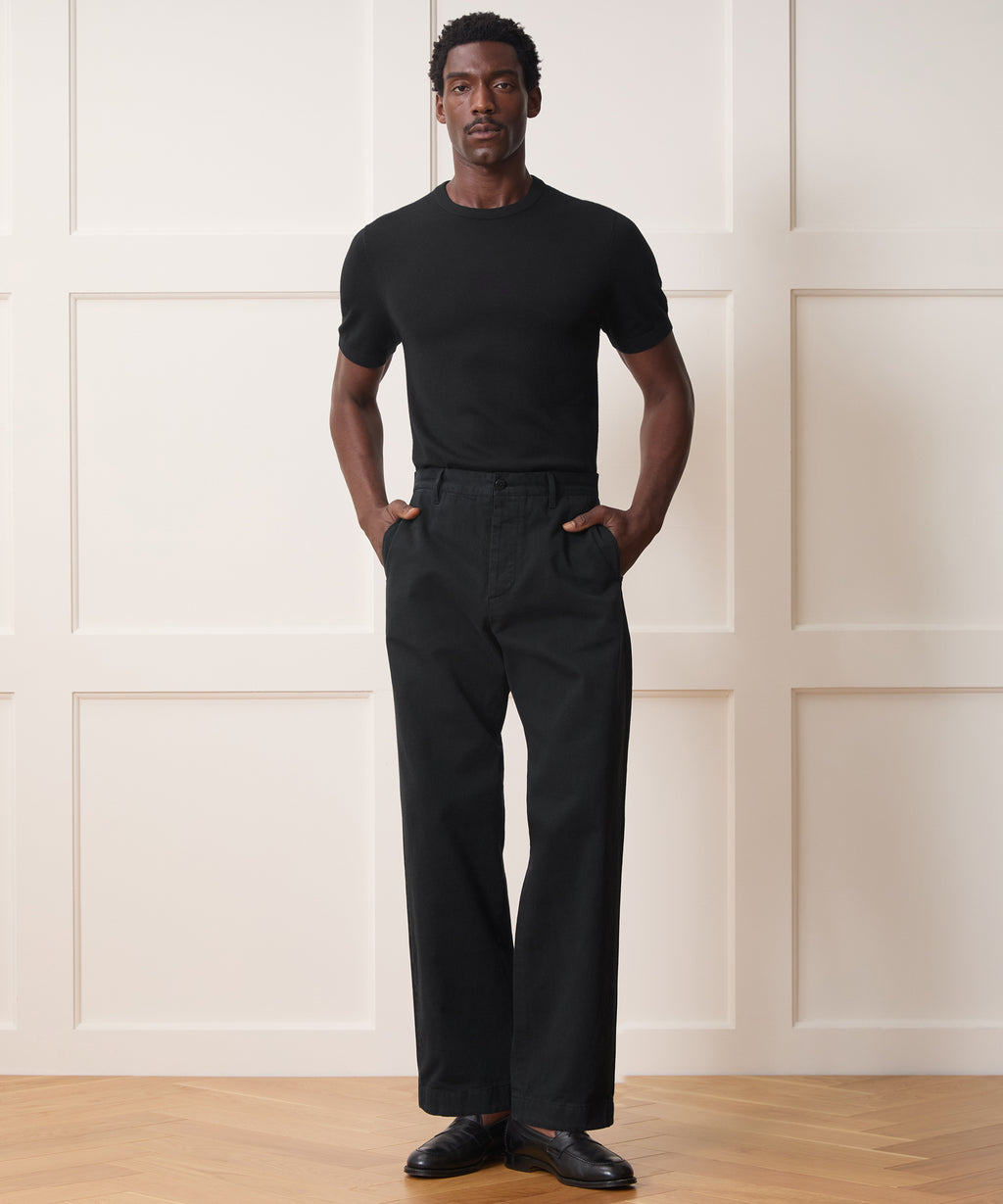 Relaxed Fit Japanese Selvedge Chino