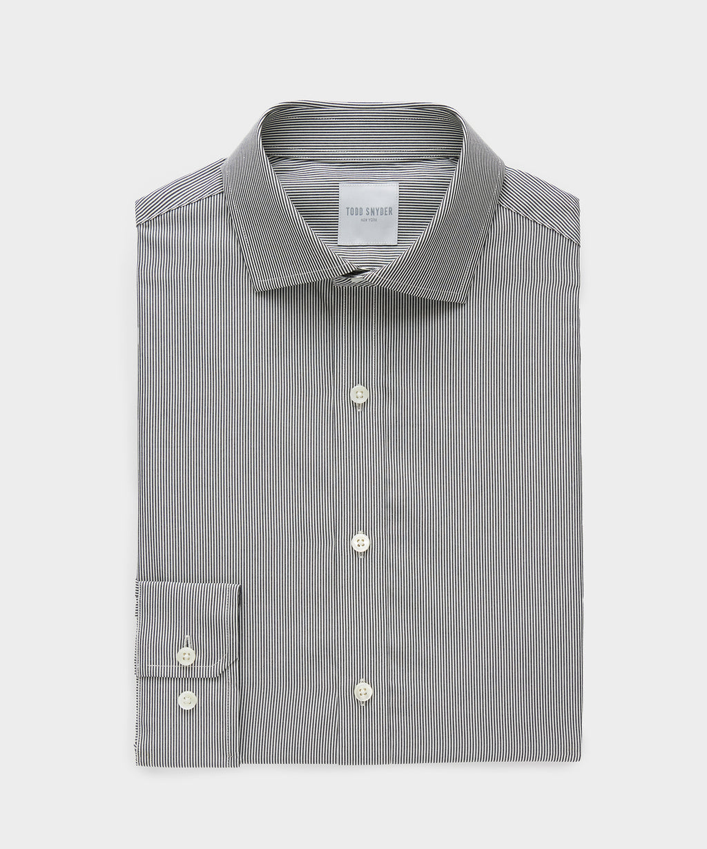 Cotton Spread Collar Dress Shirt