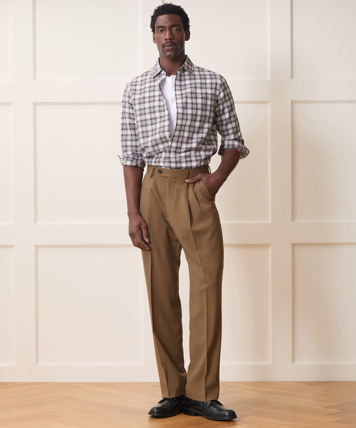 Cotton-Linen Sport Shirt