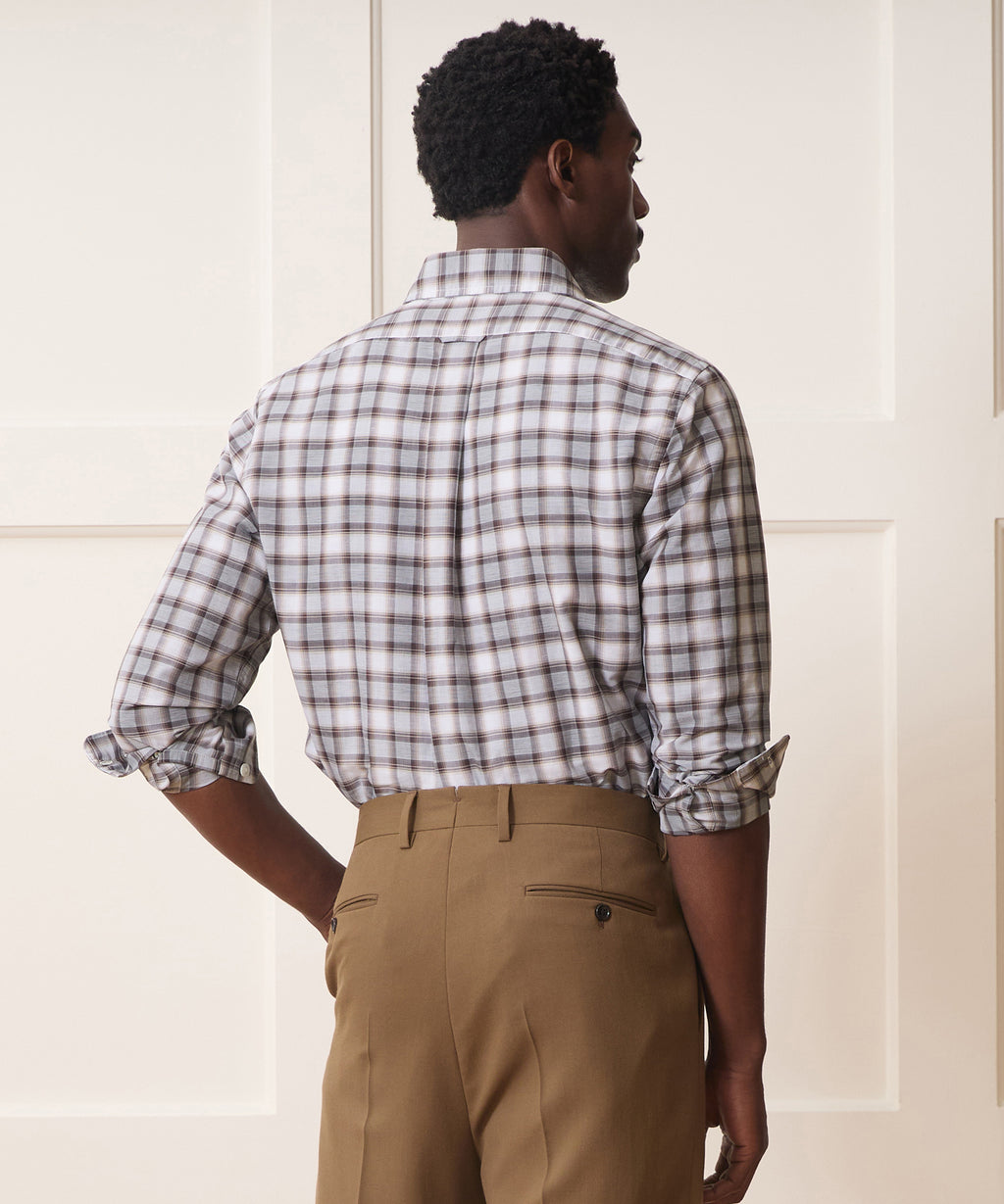 Cotton-Linen Sport Shirt
