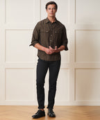 Cotton-Linen Rancher Shirt