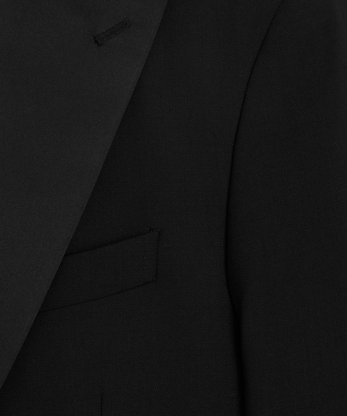 Italian Wool Peak Lapel Tuxedo Jacket