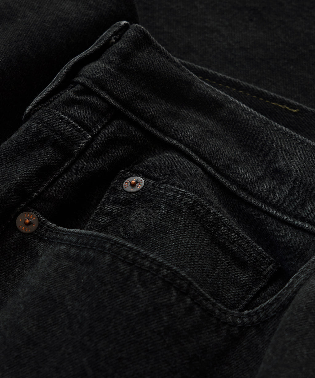 Relaxed Fit Jean in Black