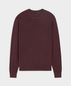 Silk-Cashmere Crewneck Sweater