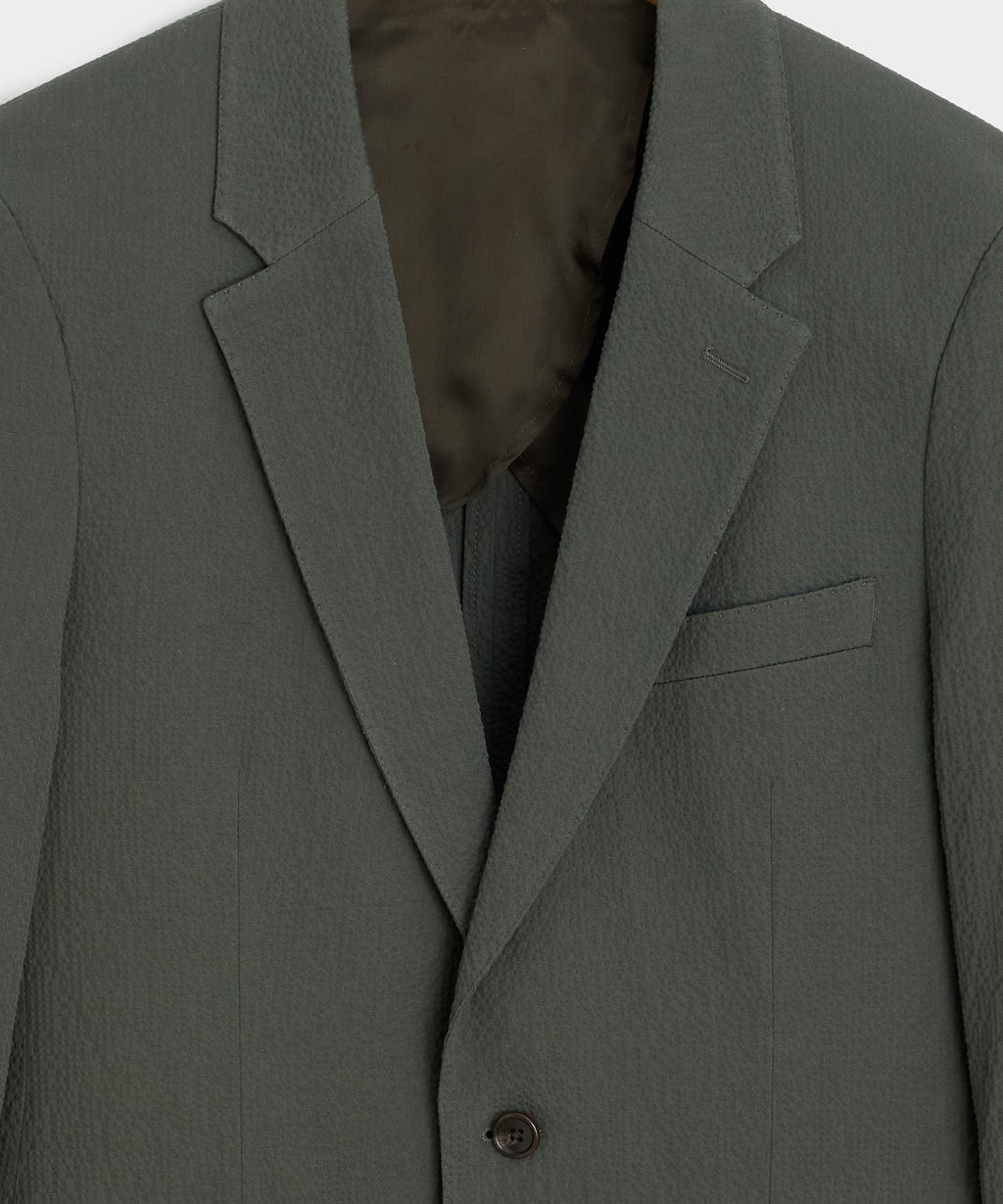 Italian Seersucker Sutton Jacket