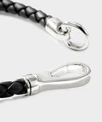 John Hardy Sterling Silver Leather Bracelet