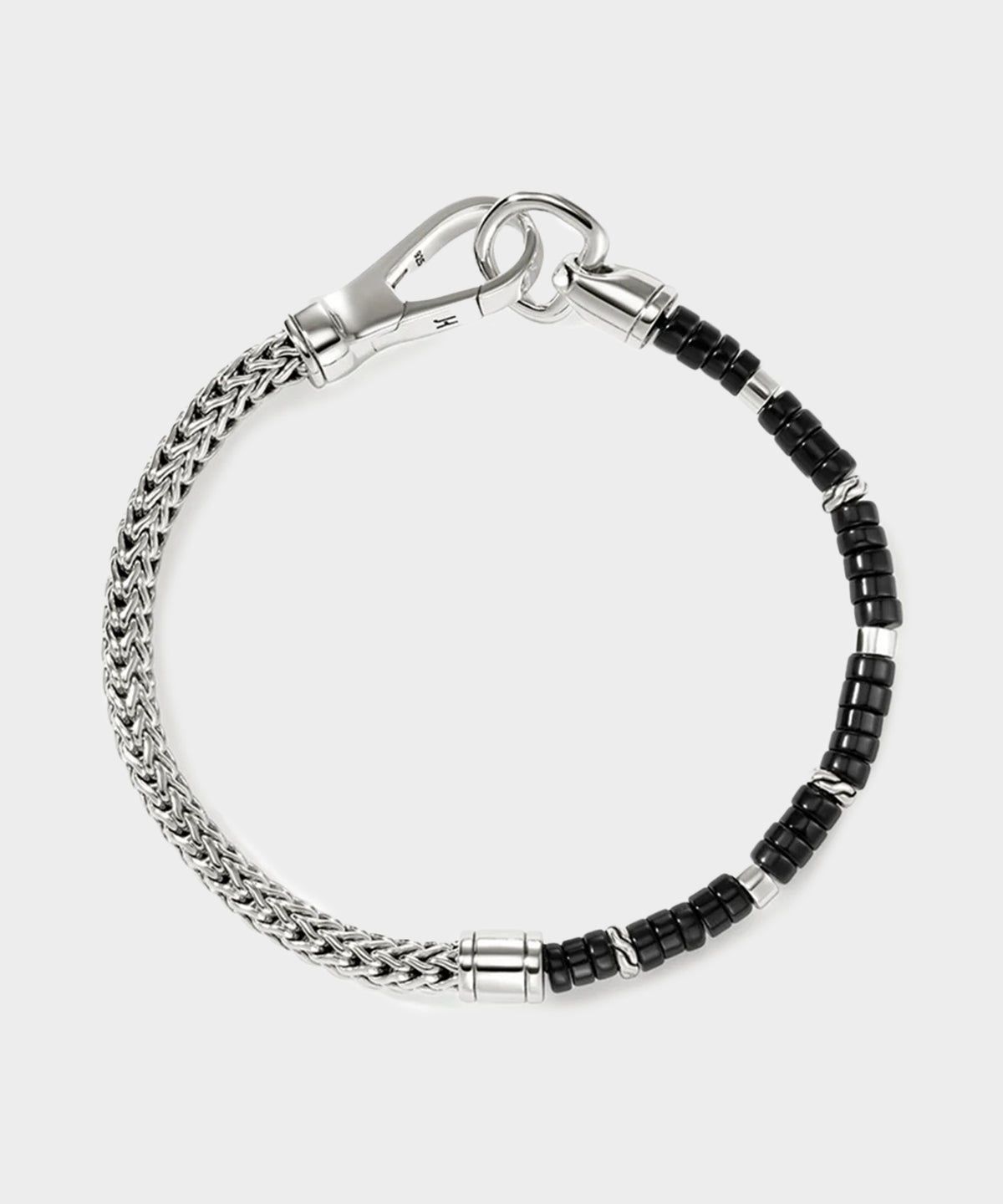 John Hardy Sterling Silver Heishi Chain Bracelet