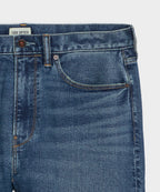 High-Rise Slim Stretch Jean in Medium Indigo