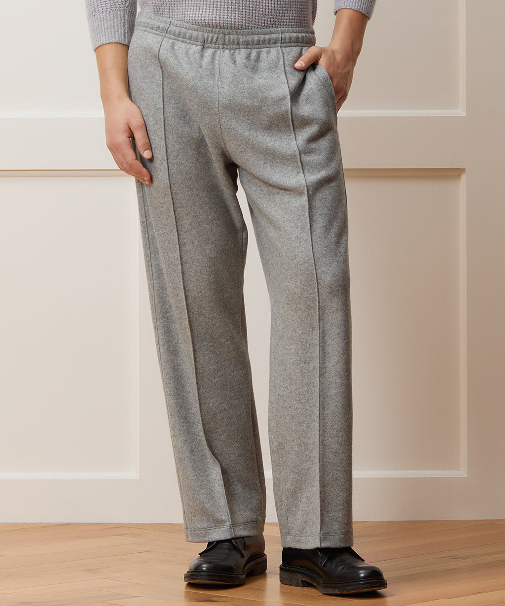 Relaxed Camel-Cashmere Lounge Pant