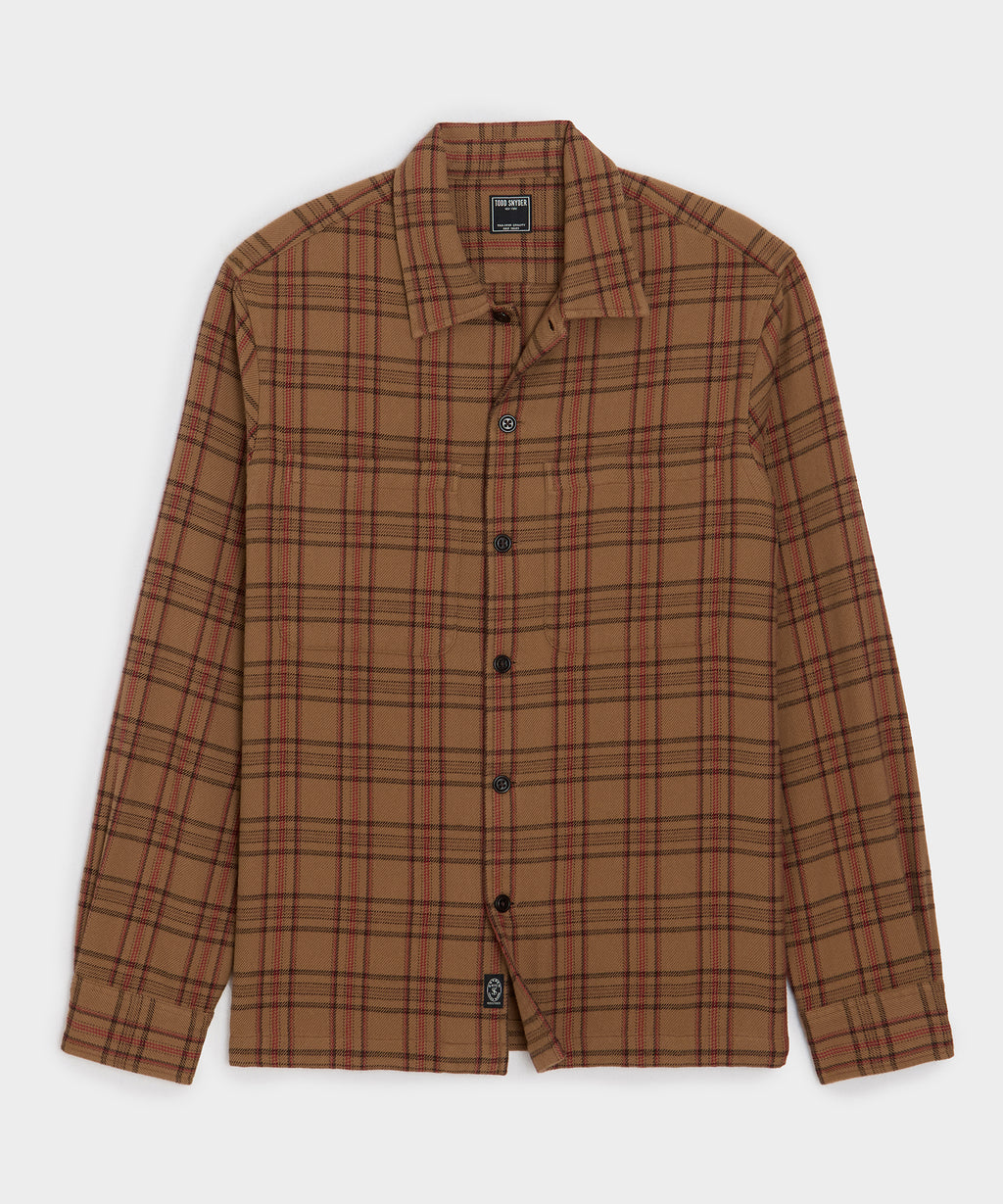 Italian Double-Brushed Flannel Shirt