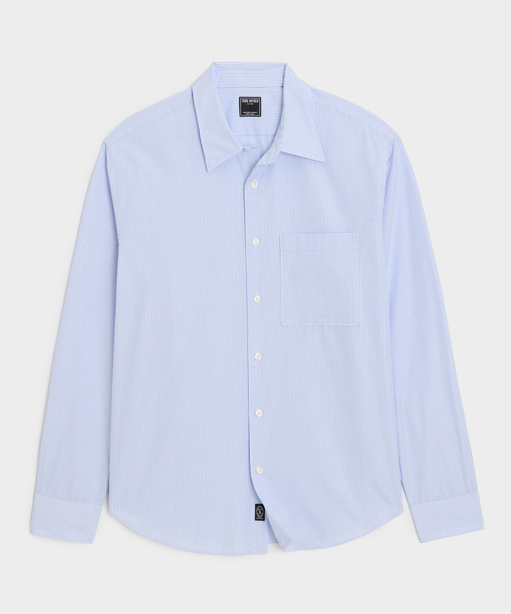 Easy Cut Poplin Sport Shirt