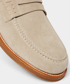 Italian Suede Penny Loafer