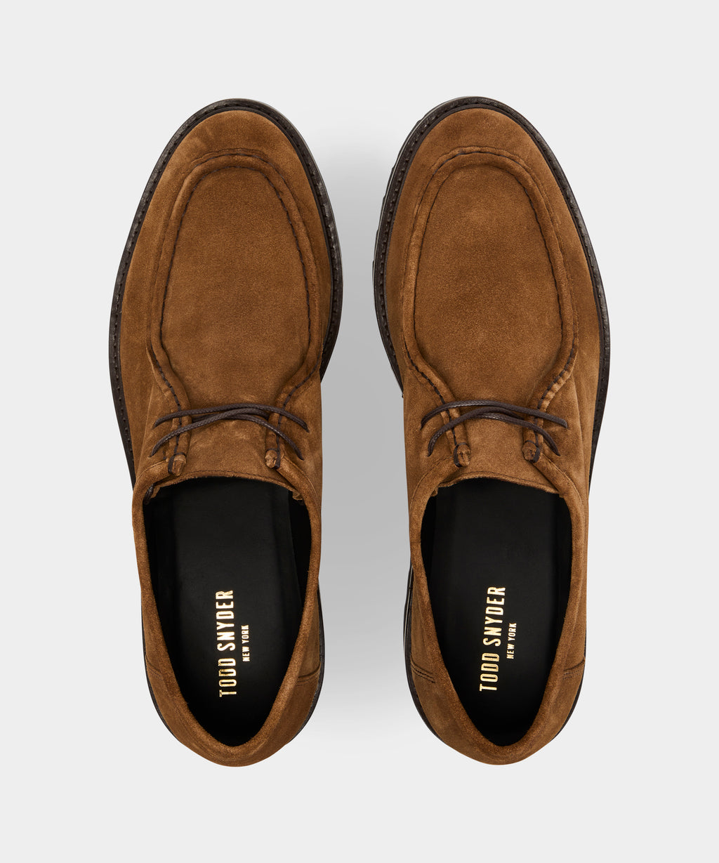 Suede Derby Shoe