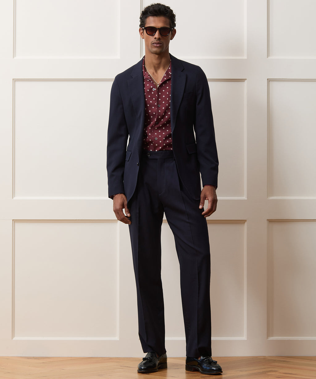 Relaxed Italian Gabardine Sutton Suit