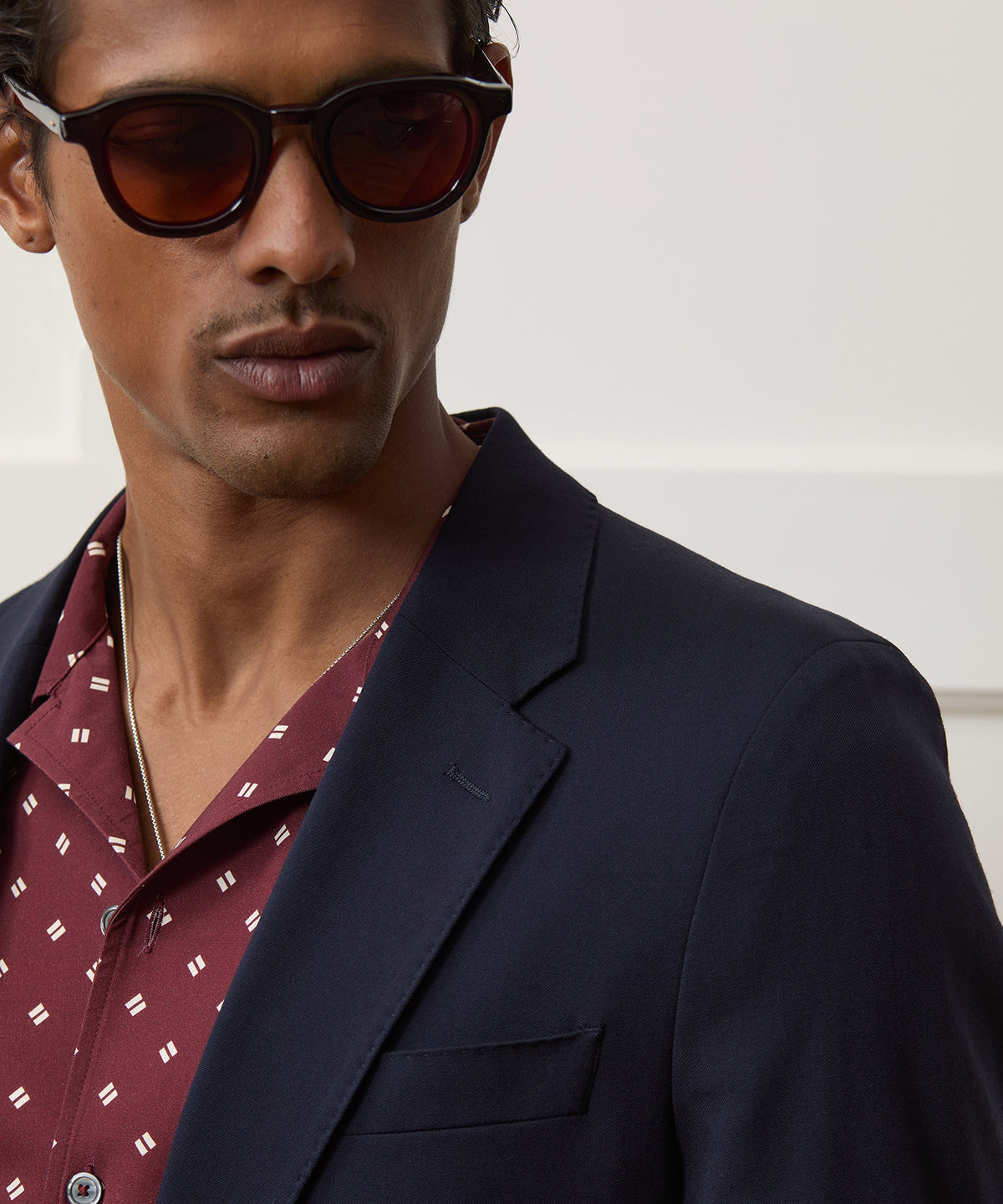 Relaxed Italian Gabardine Sutton Suit