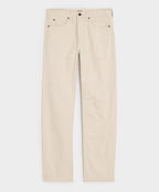 Straight Fit Lightweight Japanese Selvedge Jean in Canvas