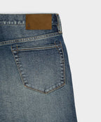 High-Rise Slim Stretch Jean in Vintage Knee