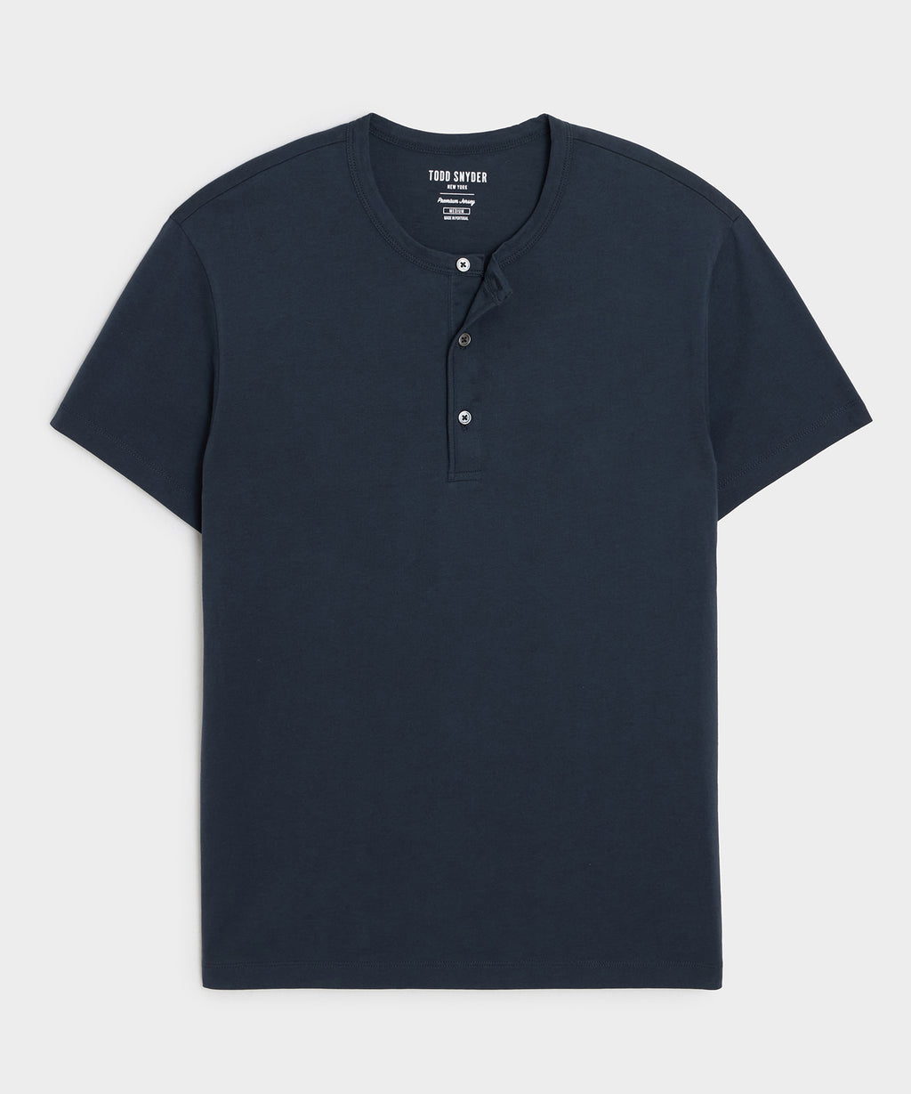 Premium Jersey Henley