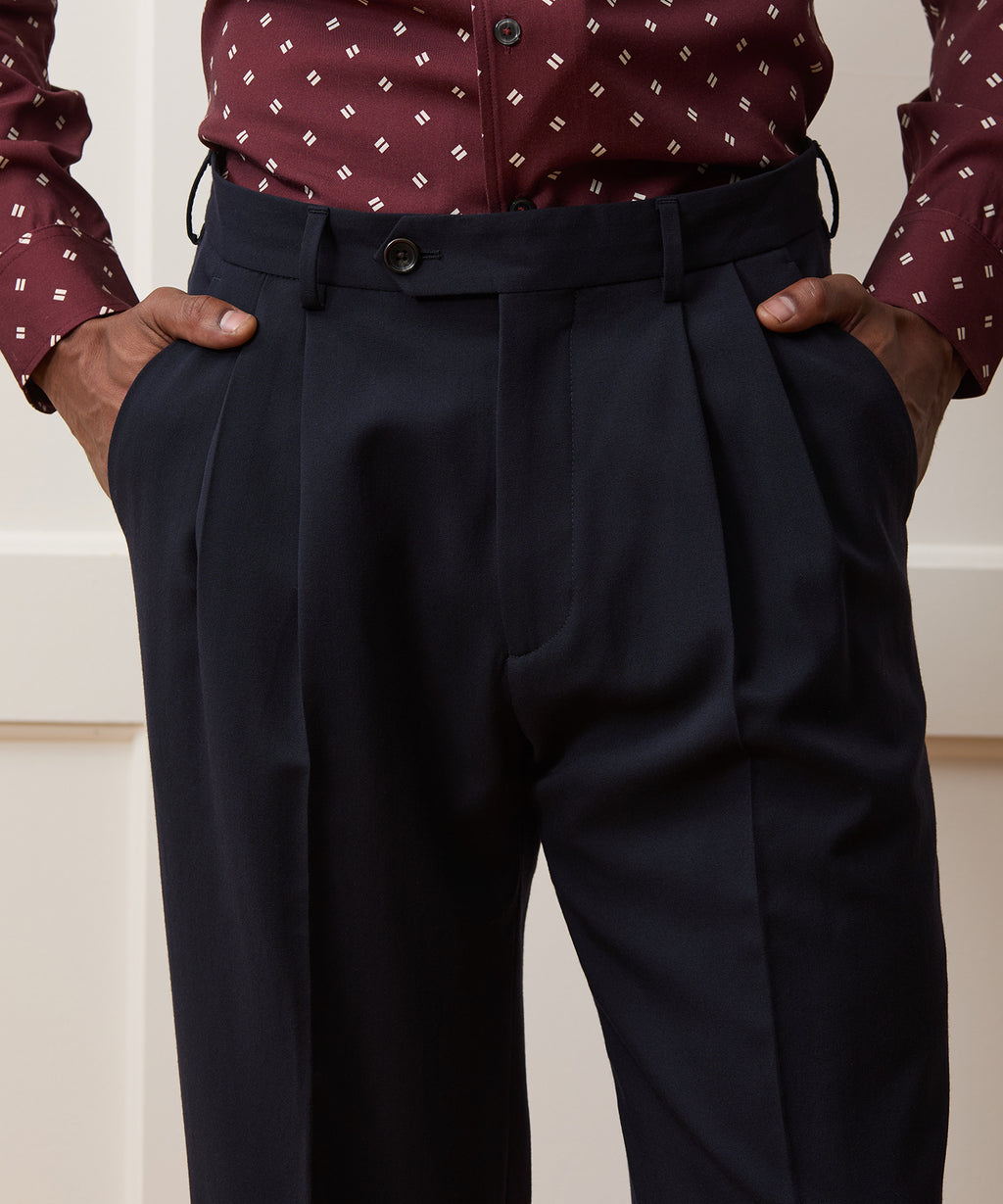 Relaxed Italian Gabardine Sutton Suit